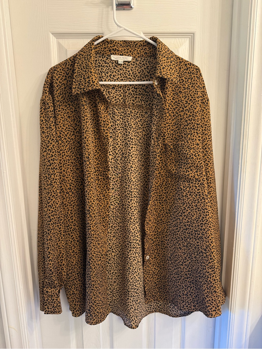 12th Tribe Leopard Blouse